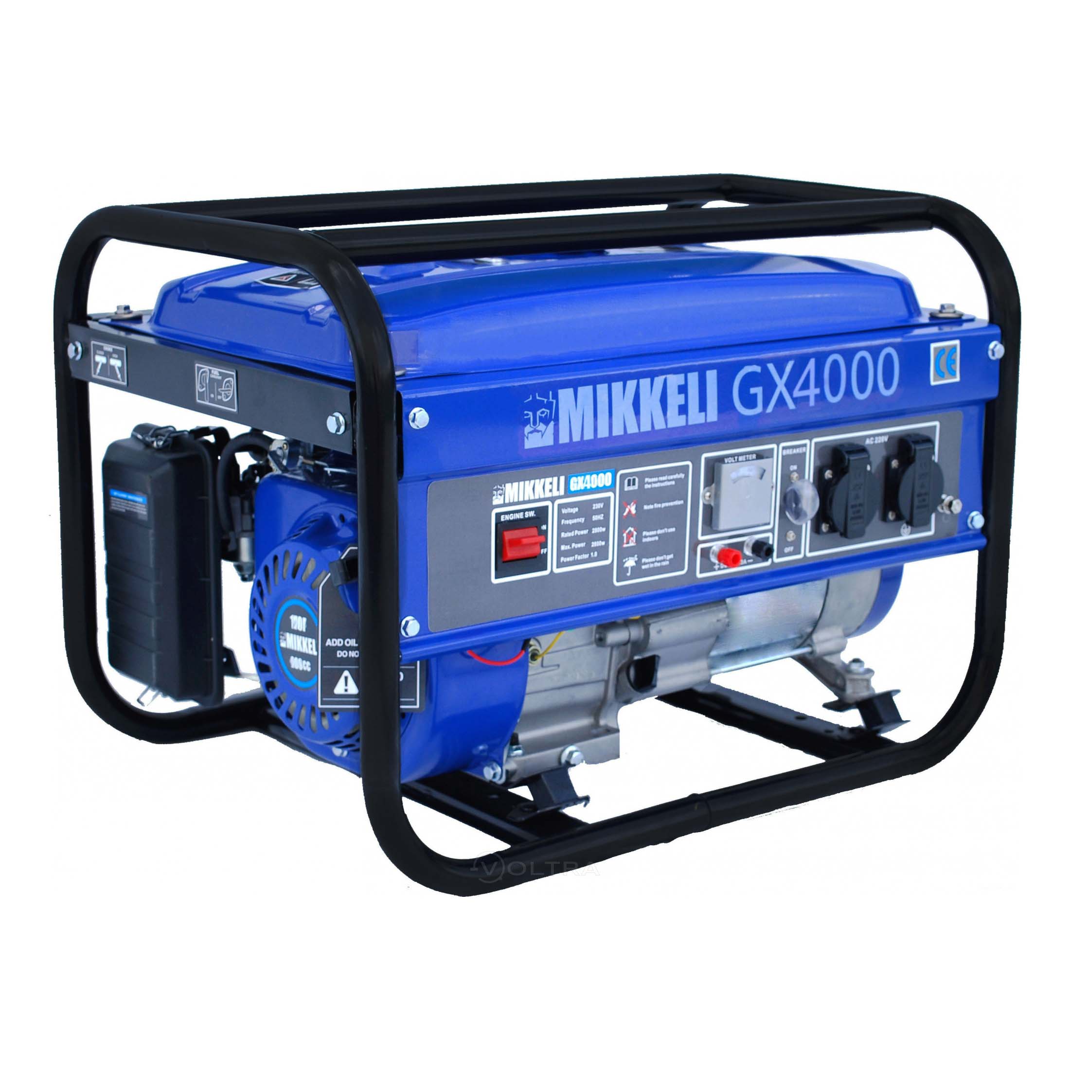 Бензогенератор MIKKELE GX4000 3кВт